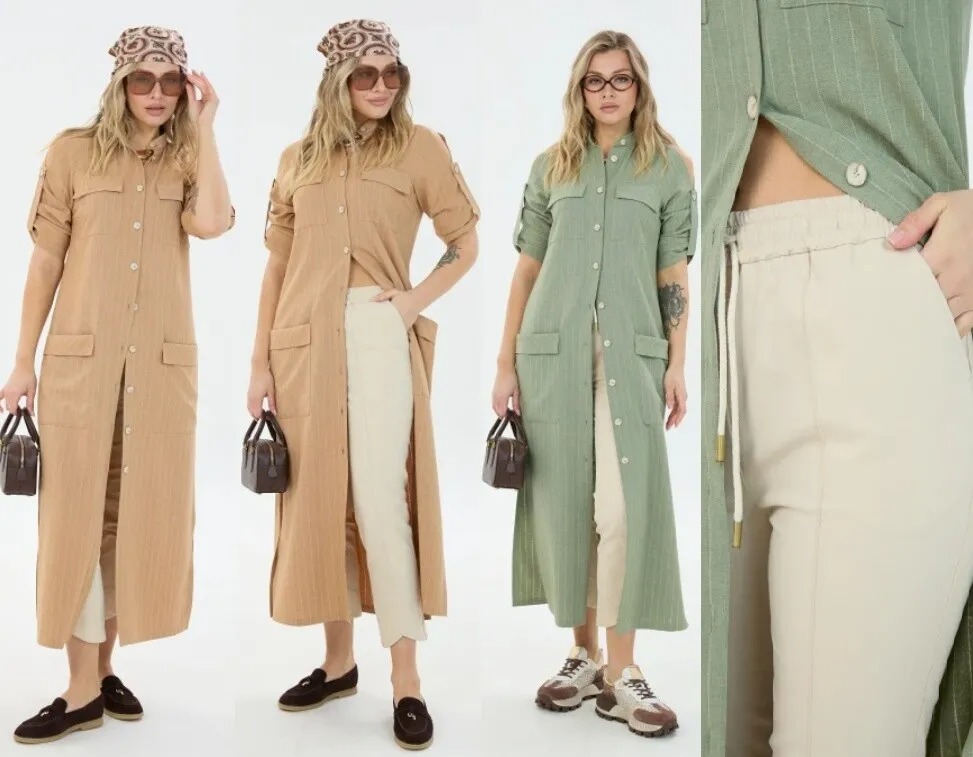 Комплект, платье, брюки LM 8032