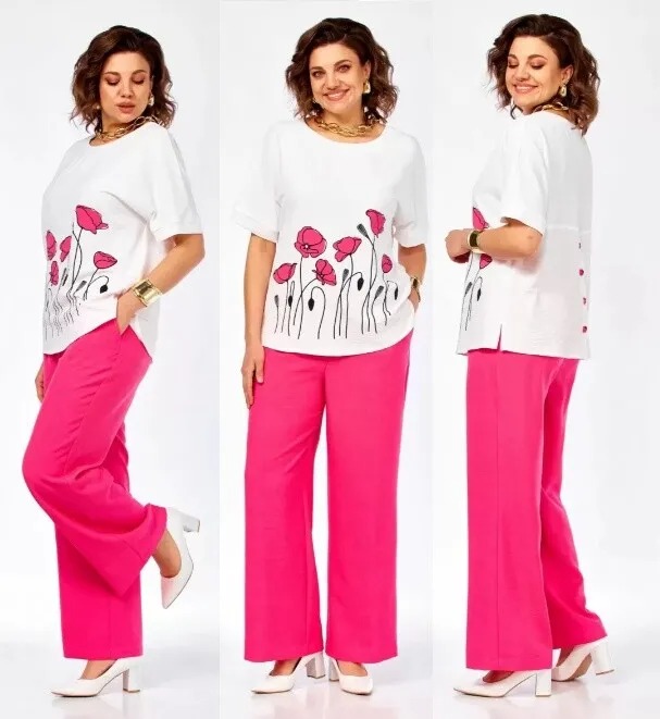 Комплект, блуза, брюки Grace for you 268-2