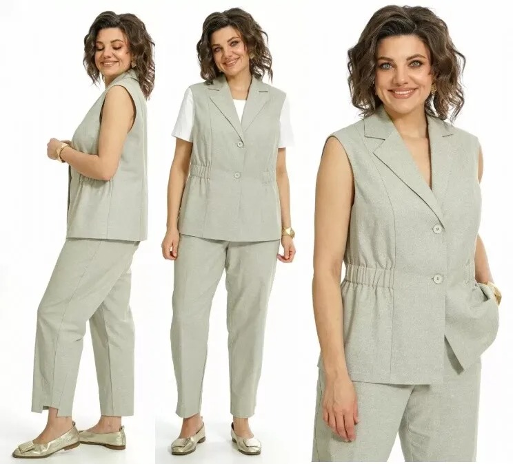 Комплект, жилет, брюки Alani Collection 2562