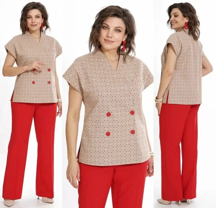 Комплект, жилет, брюки Alani Collection 2524