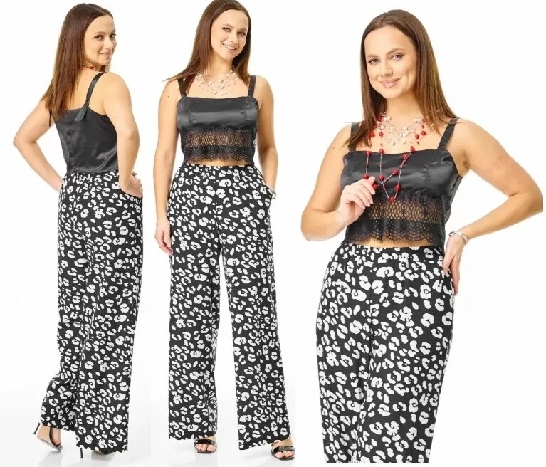 Комплект, топ, брюки T&N 7741