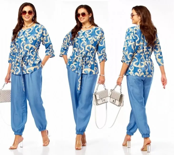 Комплект, брюки, блузон Taita Plus 2608/1