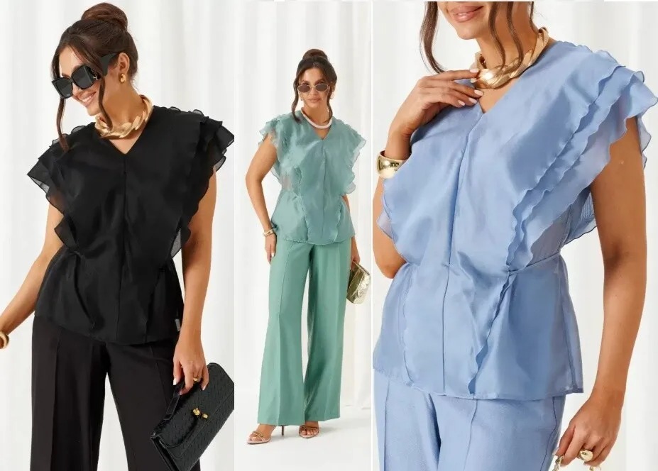 Комплект, блузка, брюки Beautiful&Free 6467