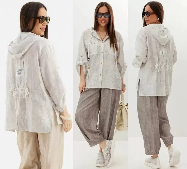 Комплект, блуза, брюки Магия Моды 2716