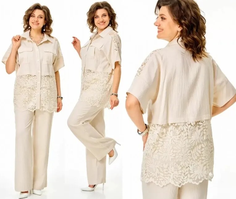 Комплект, блуза, брюки Vi Oro VR-1271