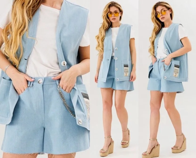 Комплект, жилет Faufilure С1927