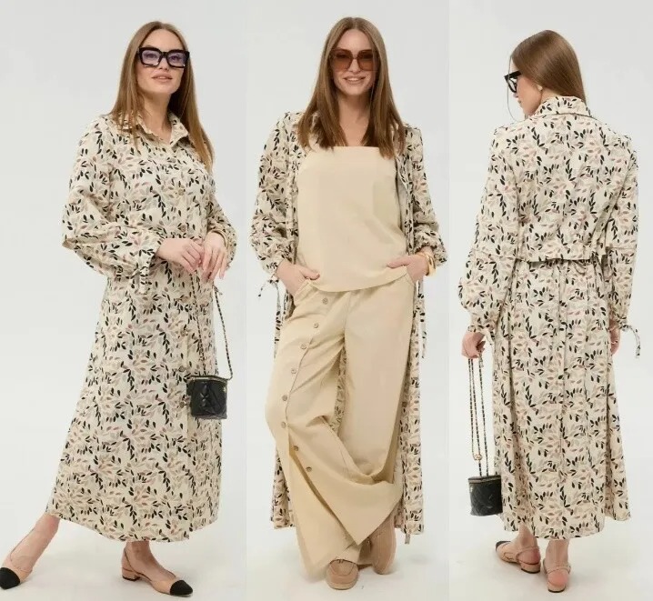 Костюм, кардиган, платье, брюки, топ NikVa 976-12