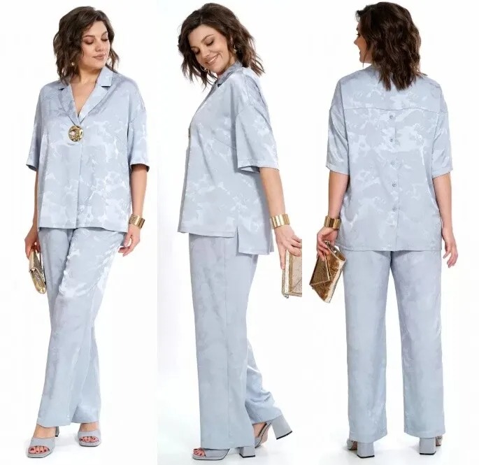 Комплект, блуза, брюки Alani Collection 2523