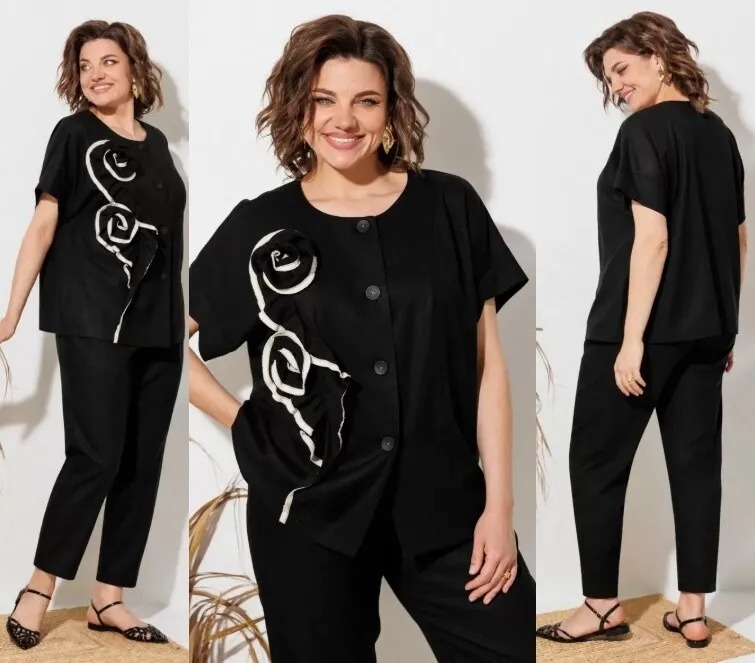 Костюм, жакет, брюки Anastasia Mak 1321