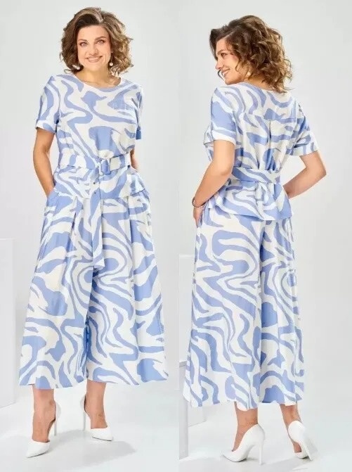 Костюм, блузка, юбка, брюки, блузон Romanovich Style 2-2704