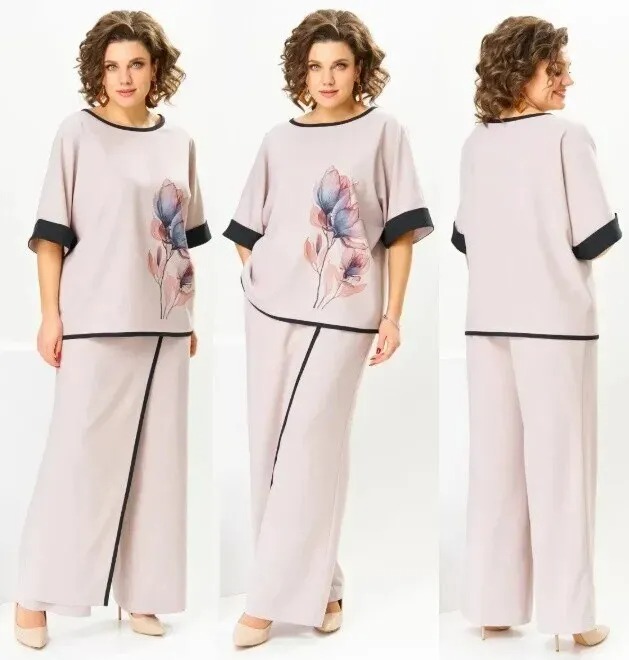 Костюм, блузон, брюки Romanovich Style 2-2795
