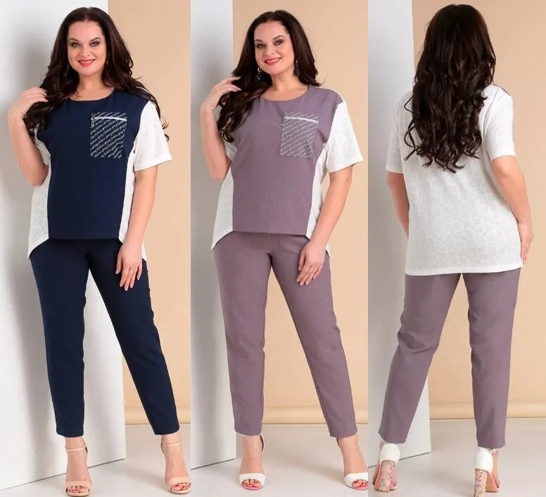Комплект, брюки, блузон Liona Style 678
