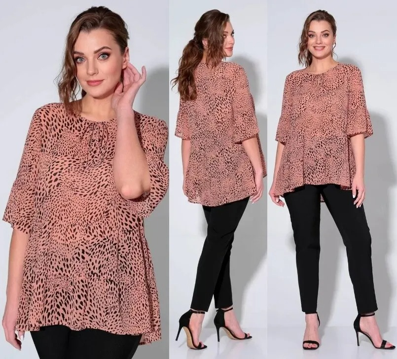 Комплект, блуза, брюки Liona Style 834