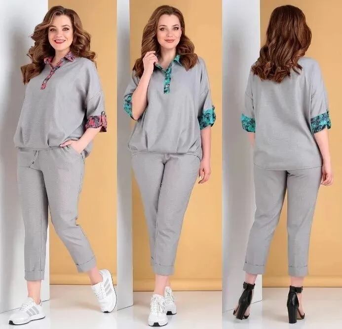 Комплект, брюки, блуза Liona Style 752