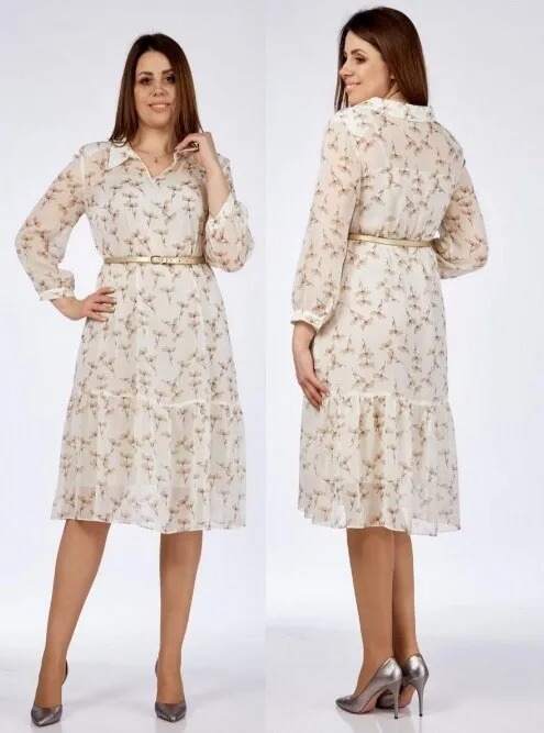 Платье, комплект Милора-Стиль 1214