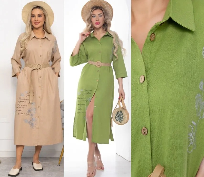 Платье, рубашка, комплект LT Collection П13702-7М
