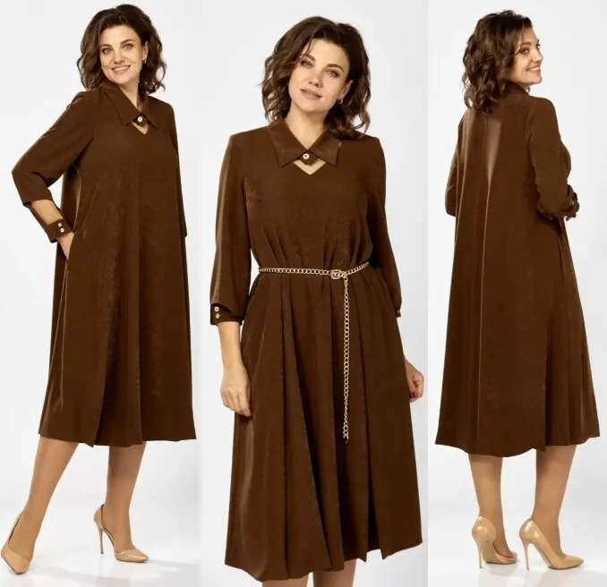 Платье, костюм, комплект ZigzagStyle М-582