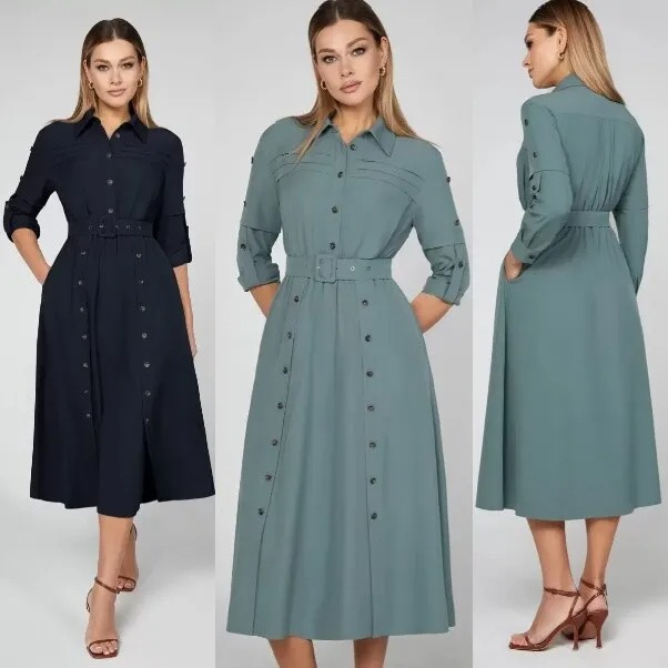 Платье, рубашка Bazalini 5013