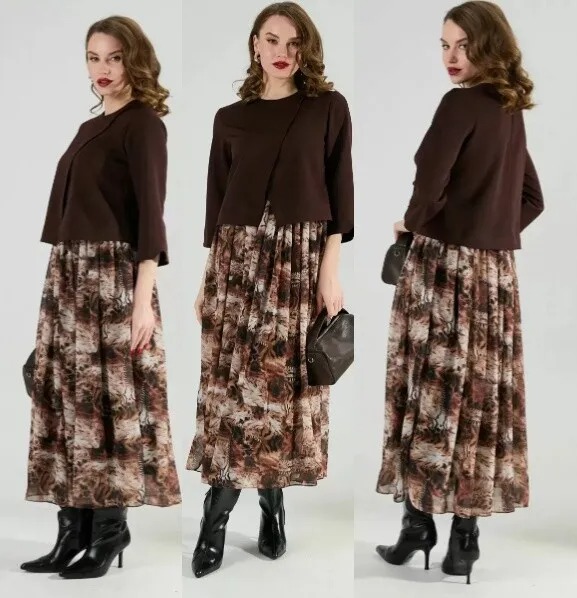 Платье, юбка NikVa 1007-1