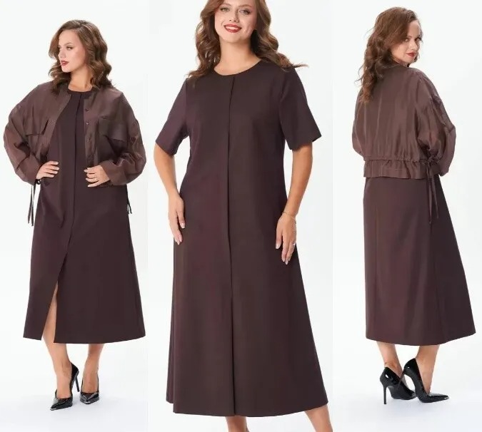 Комплект, платье Tvin 7877