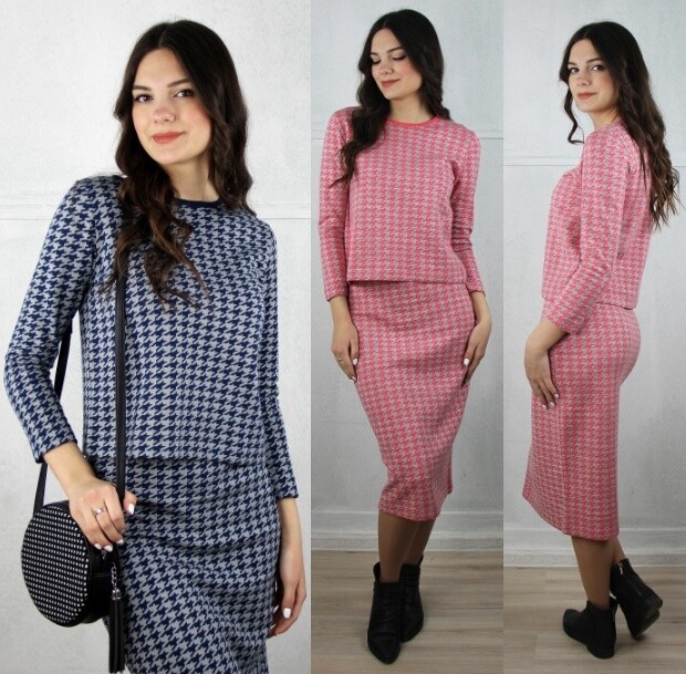 Комплект, джемпер, юбка Полесье С0063-18