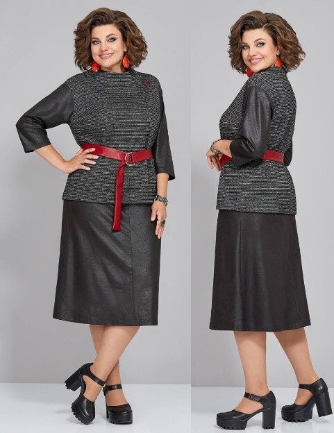 Комплект, жакет, юбка Mira Fashion 5298