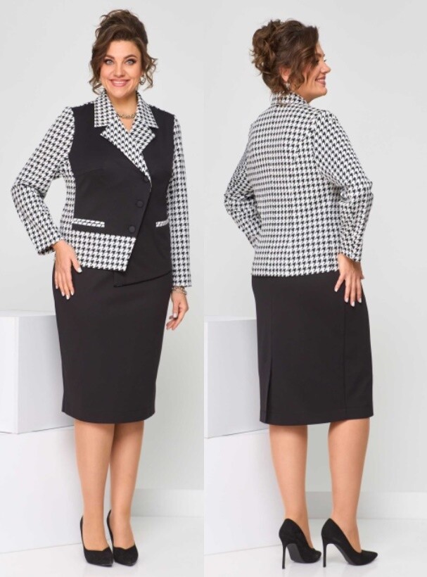 Костюм, юбка, жакет Асолия 1411