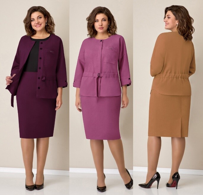 Комплект, юбка Volna 1249