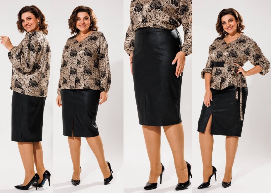 Комплект, блуза, юбка Mubliz 143