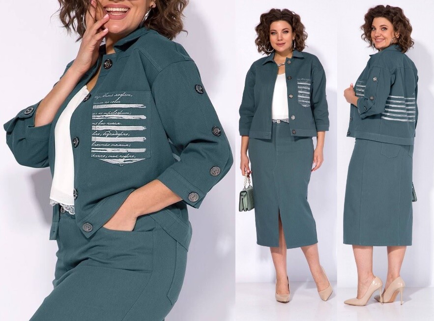 Костюм, юбка, жакет Liliana 1285