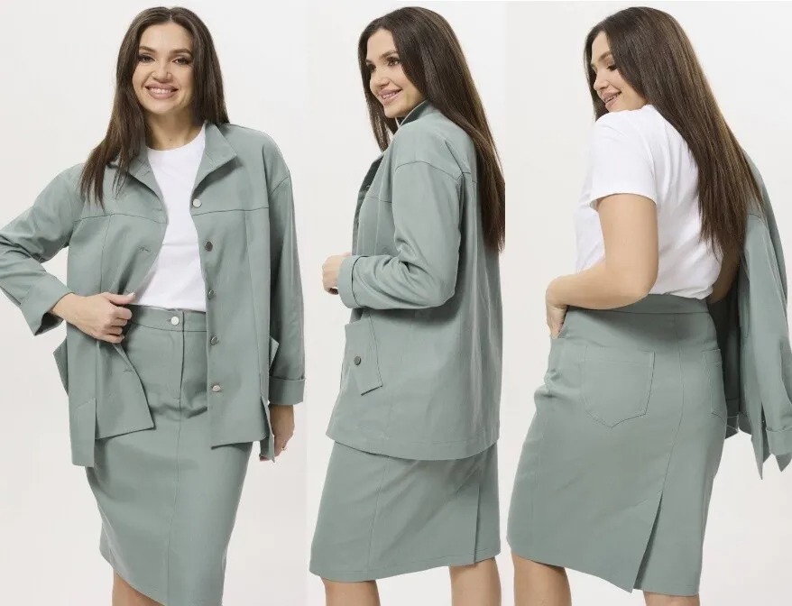 Комплект, жакет, юбка Ma Cherie 3042