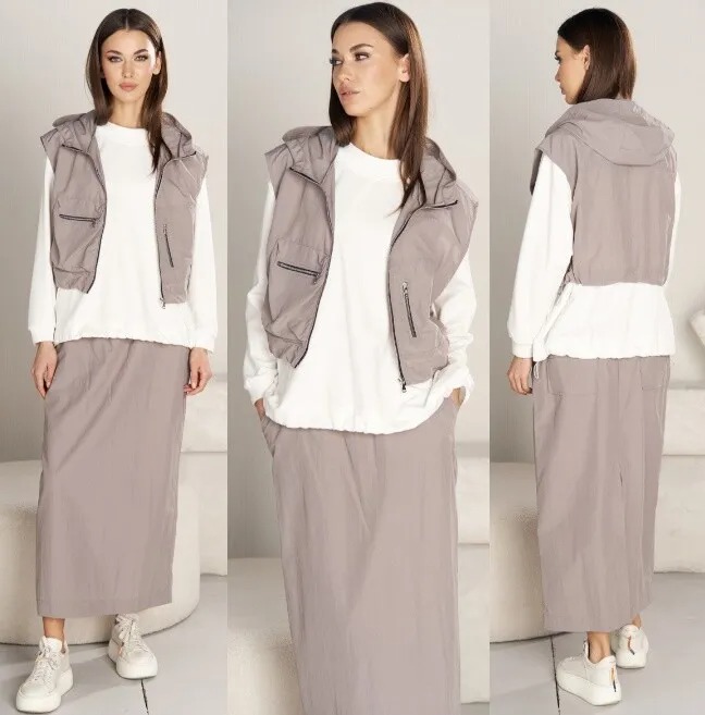 Жилет, юбка Fantazia Mod 4606