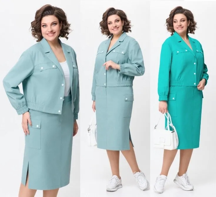 Костюм, жакет, юбка БагираАнТа 935