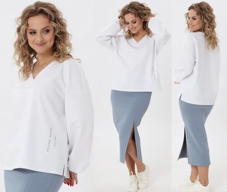 Комплект, джемпер, юбка Angelina & Company 977
