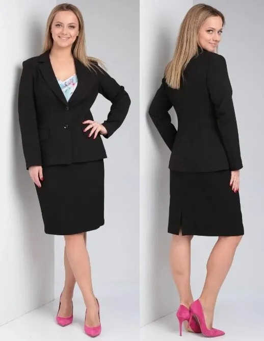 Костюм, жакет, юбка Your Size 2218