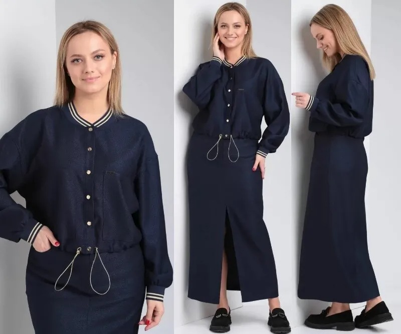 Костюм, юбка Viola Style 2719