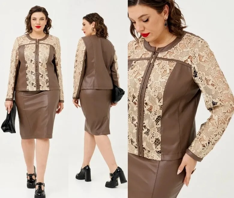 Комплект, жакет, юбка AlmiraStyle 338