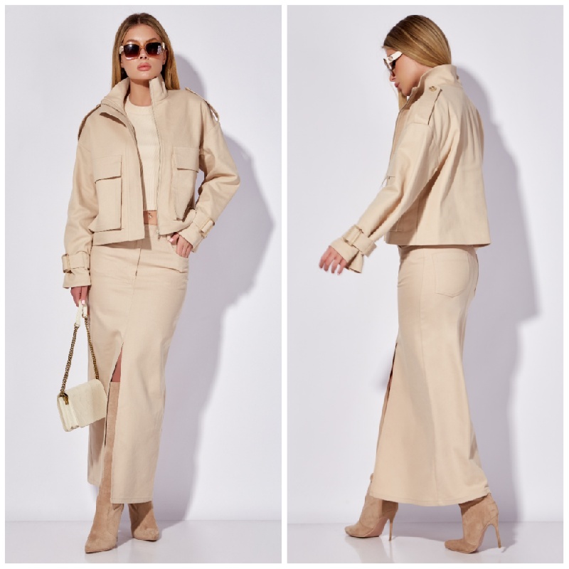 Костюм, жакет, юбка LEANNA STYLE 9014