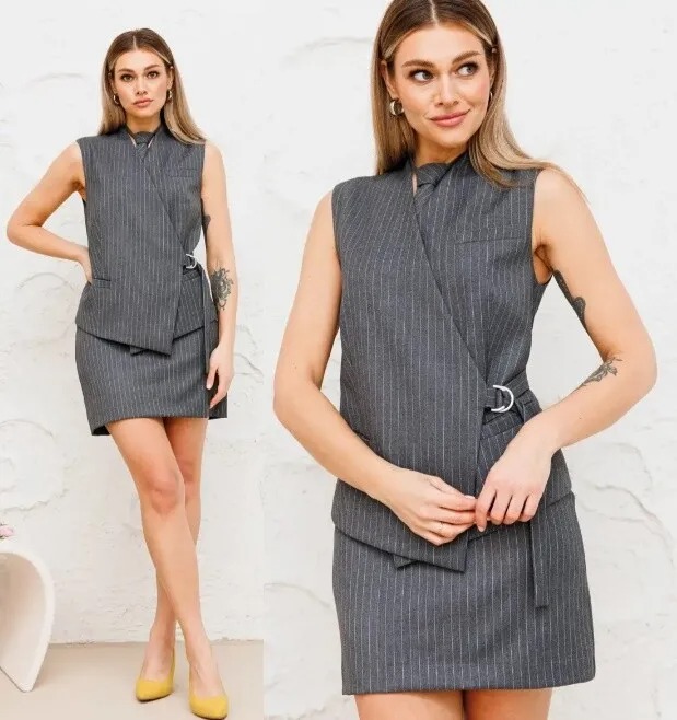 Костюм, юбка, жилет Ambera Style 2060