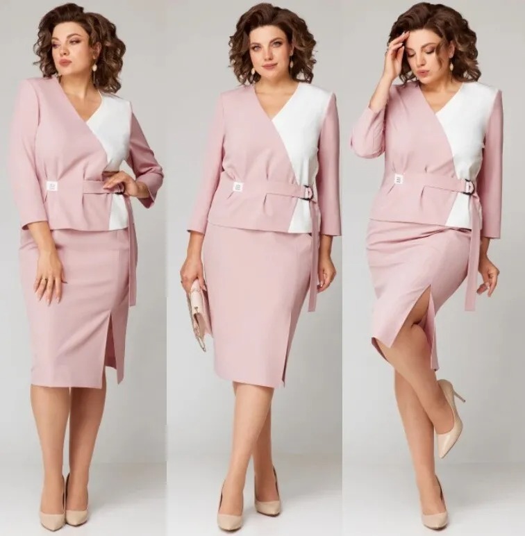 Комплект, блузка, юбка Мишель Стиль 1212