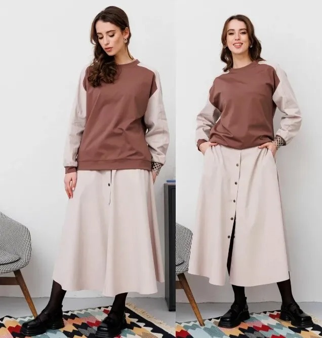 Костюм, джемпер, юбка NikVa 468-2