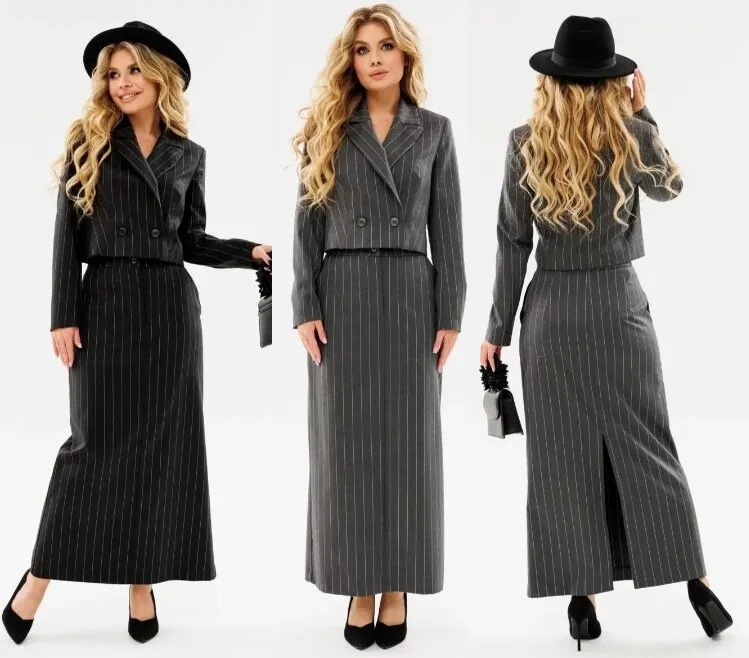 Костюм, жакет, юбка Ambera Style 2083