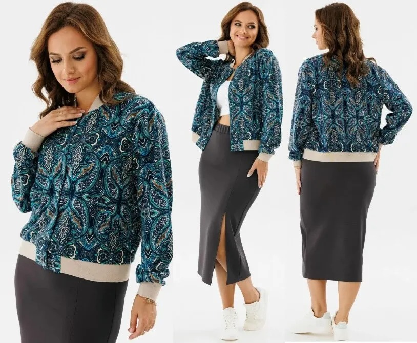 Комплект, жакет, юбка Angelina & Company 1143