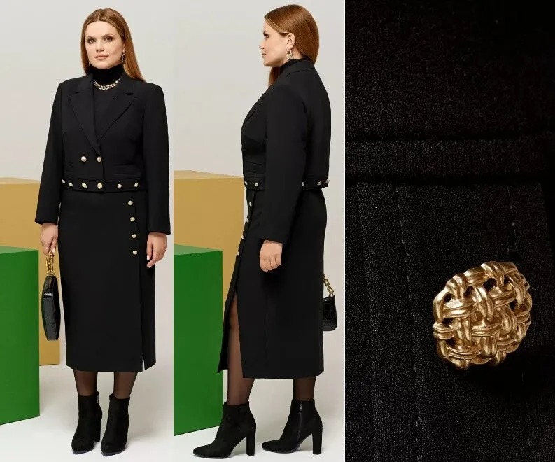 Жакет, юбка Панда 114210w