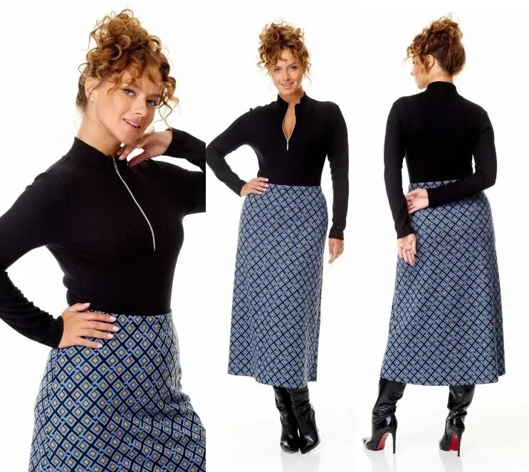 Комплект, джемпер, юбка T&N 7567