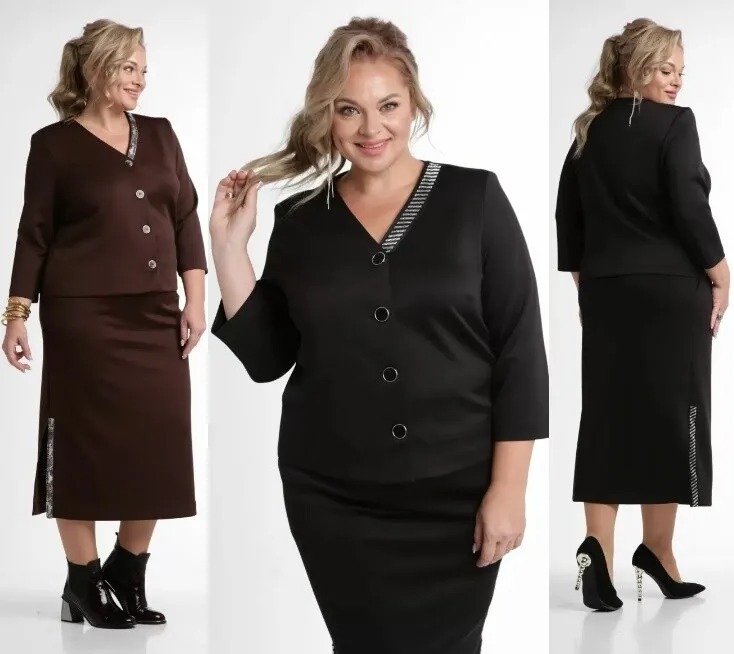 Костюм, жакет, юбка Vilena 1007