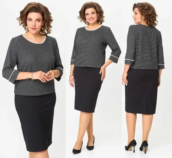 Костюм, блуза, юбка Solomeya Lux 949А