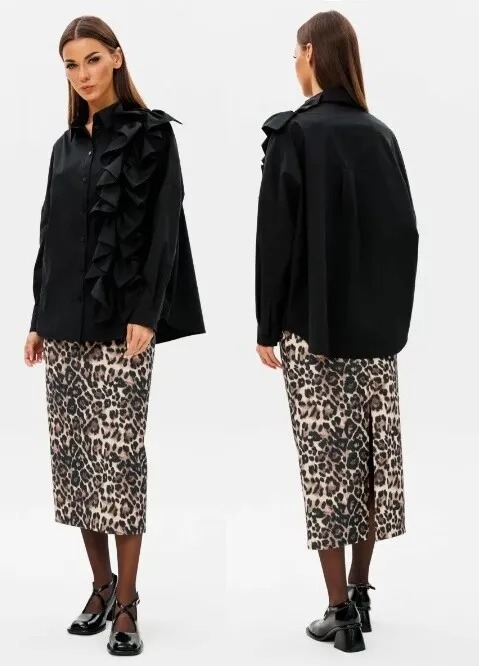 Комплект, блуза, юбка Ларс Стиль 994