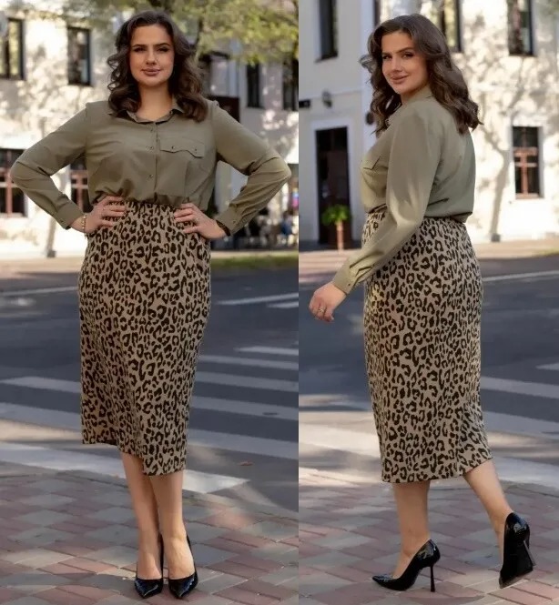 Комплект, блузка, юбка Andina City 9060-24