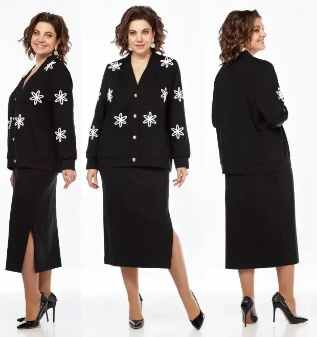 Комплект, кардиган, юбка Alani Collection 2026